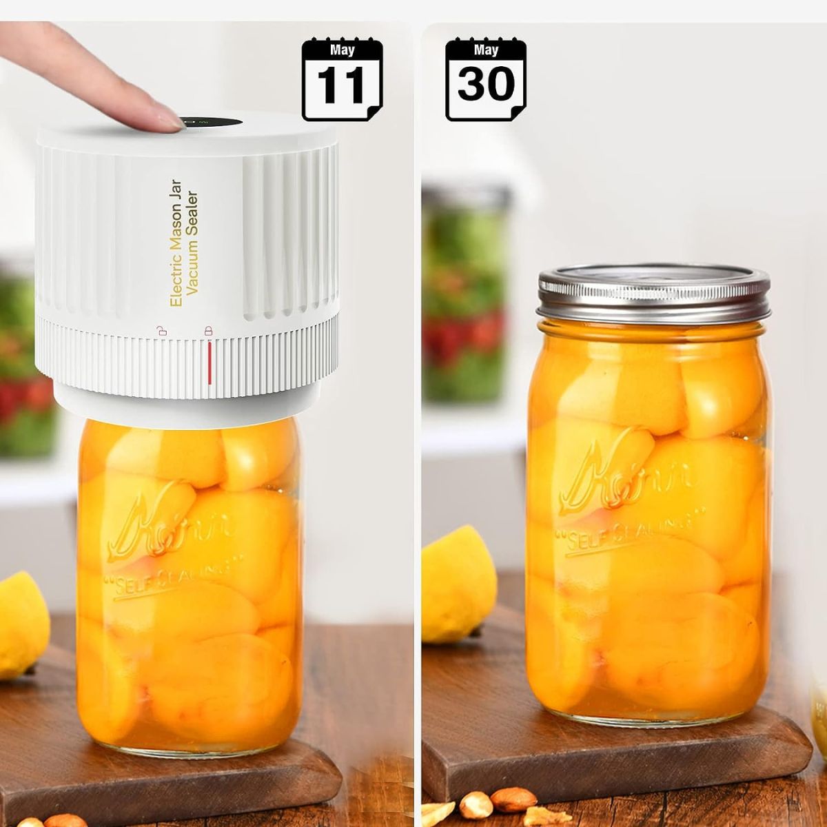 Electric Mason Jar Vacuum Sealer