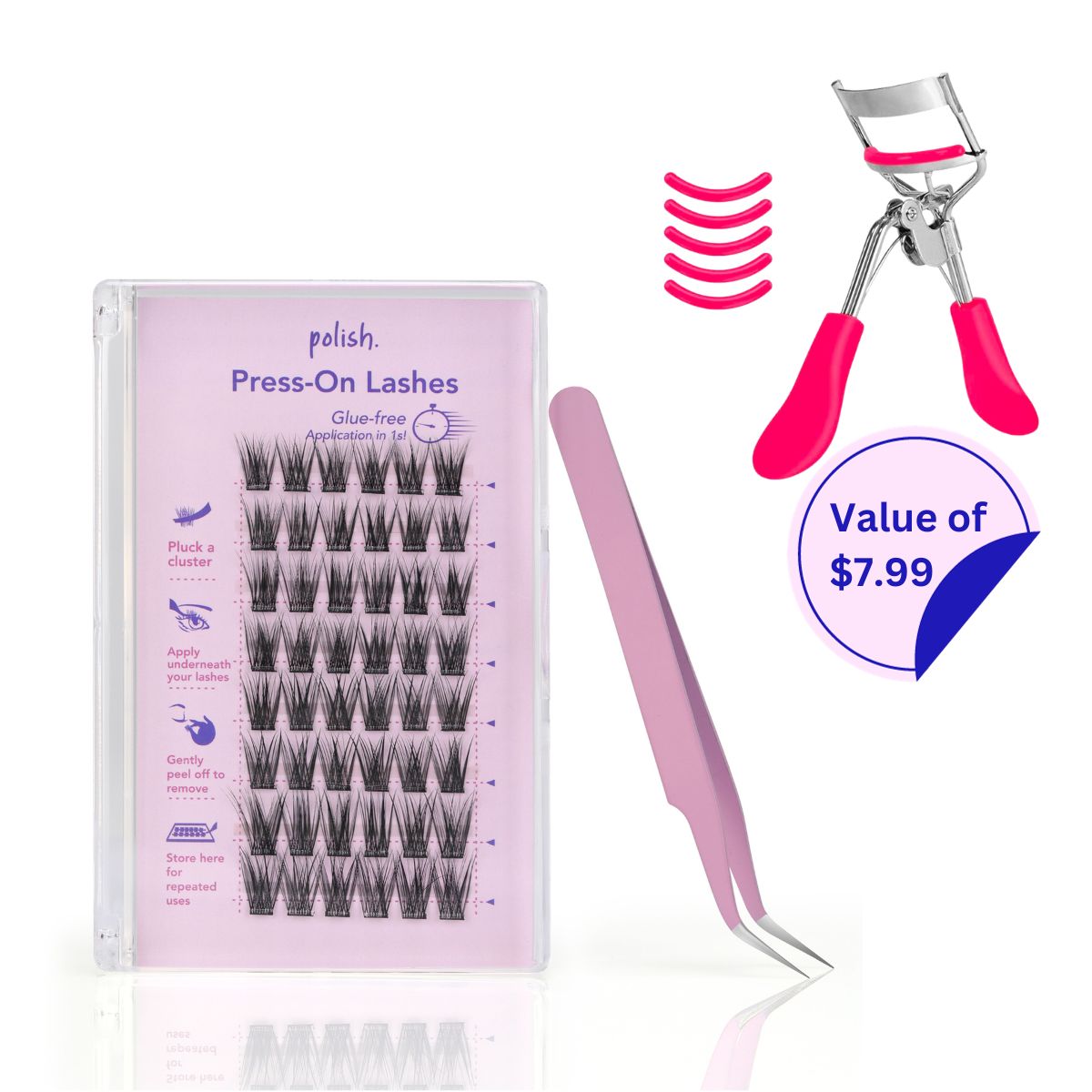 Self-Adhesive Press-On Lashes