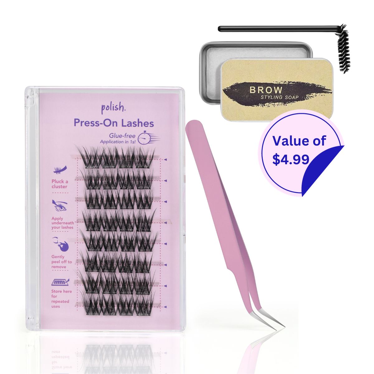 Self-Adhesive Press-On Lashes