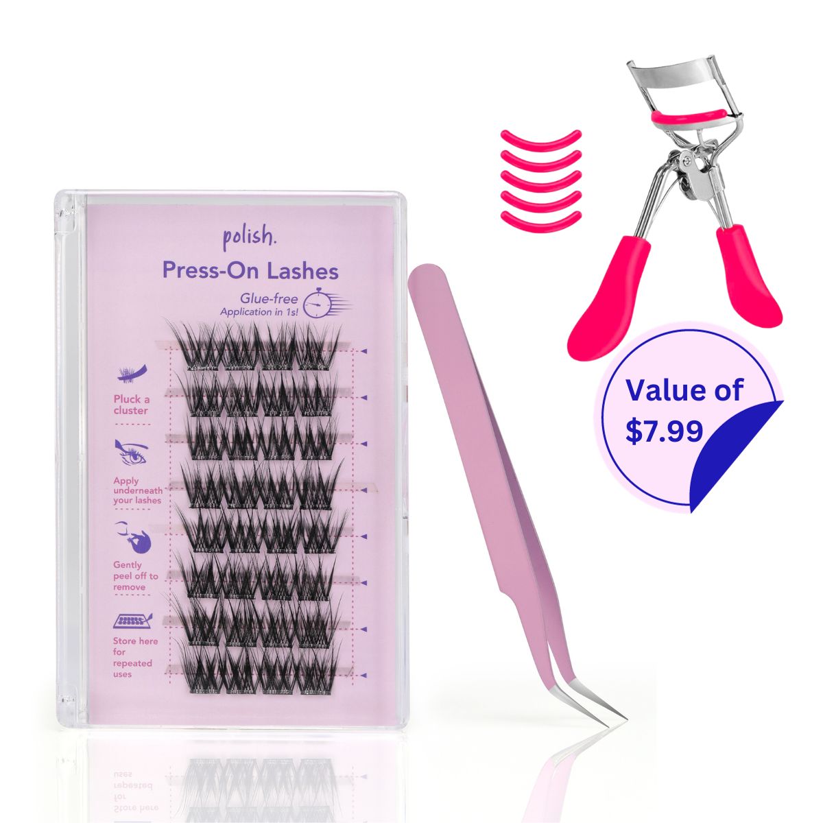 Self-Adhesive Press-On Lashes