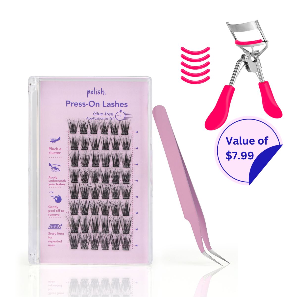 Self-Adhesive Press-On Lashes