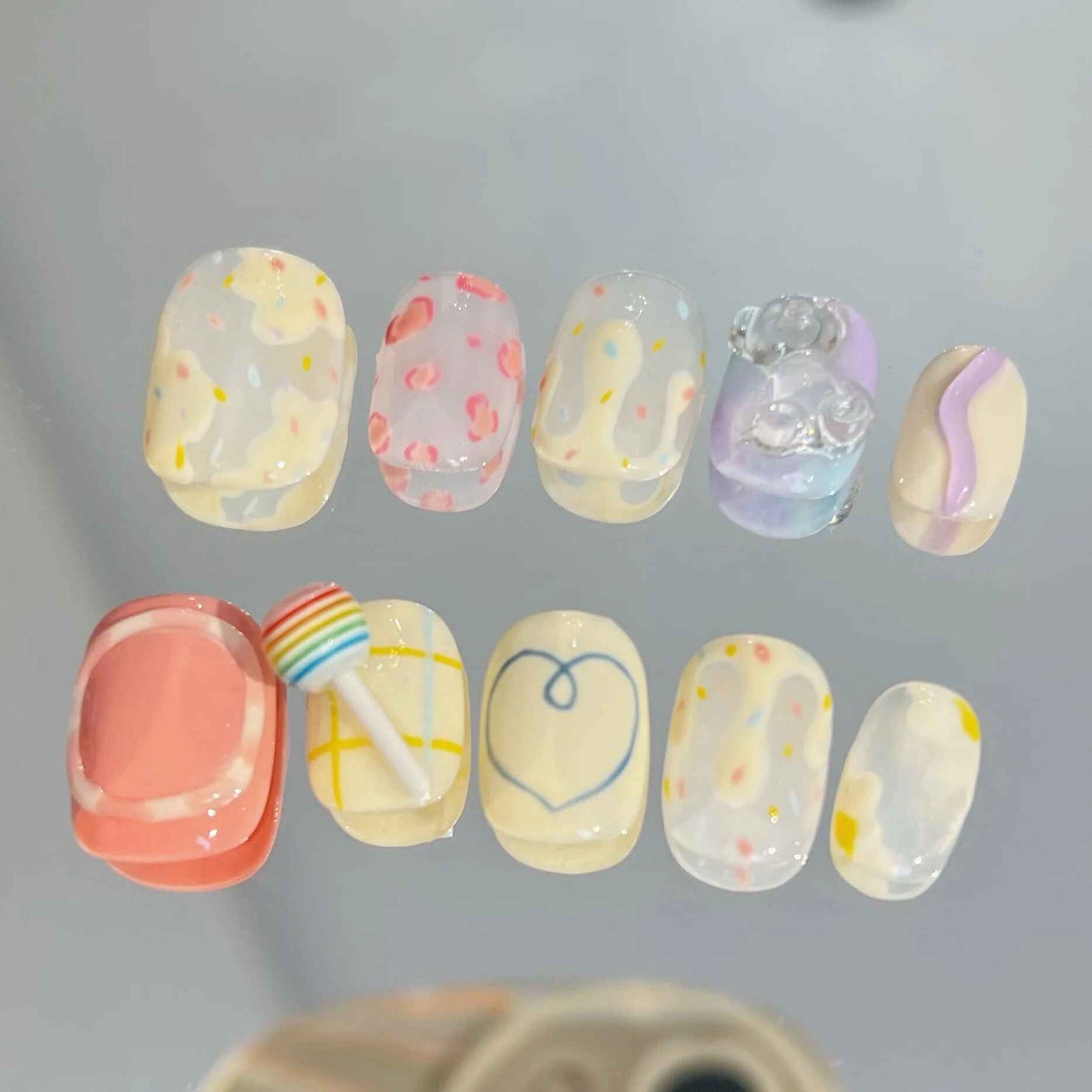 Candy House 3D Press-On Nails