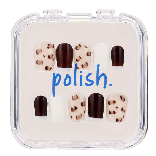 Cocoa Leopard Press-On Nails