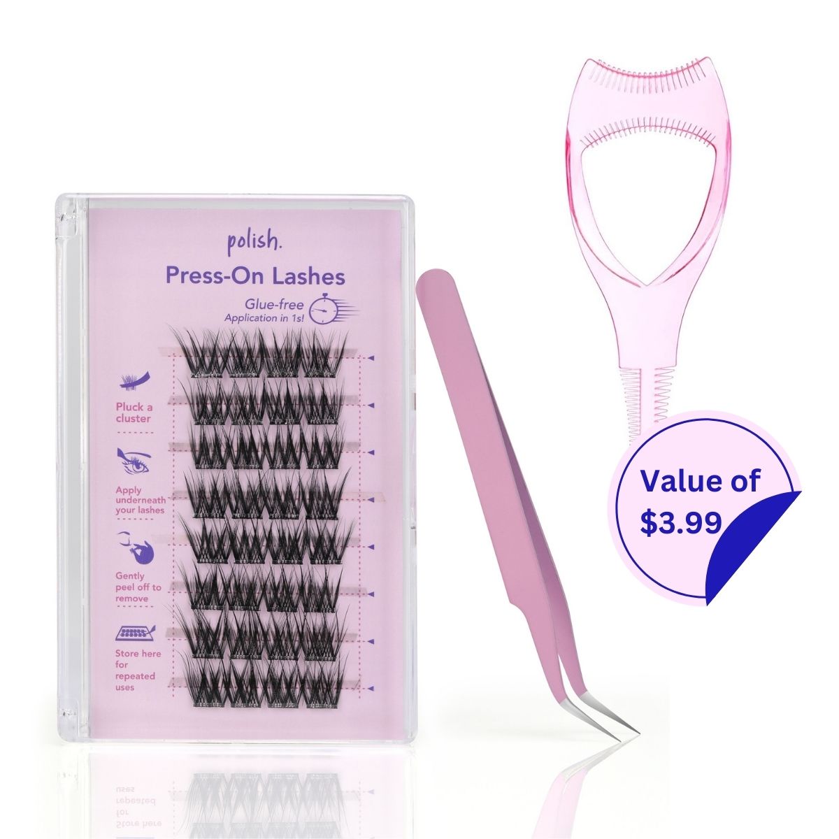 Self-Adhesive Press-On Lashes