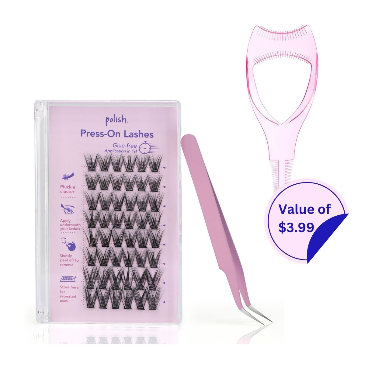 Self-Adhesive Press-On Lashes