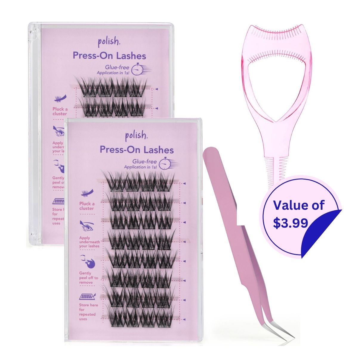 Self-Adhesive Press-On Lashes