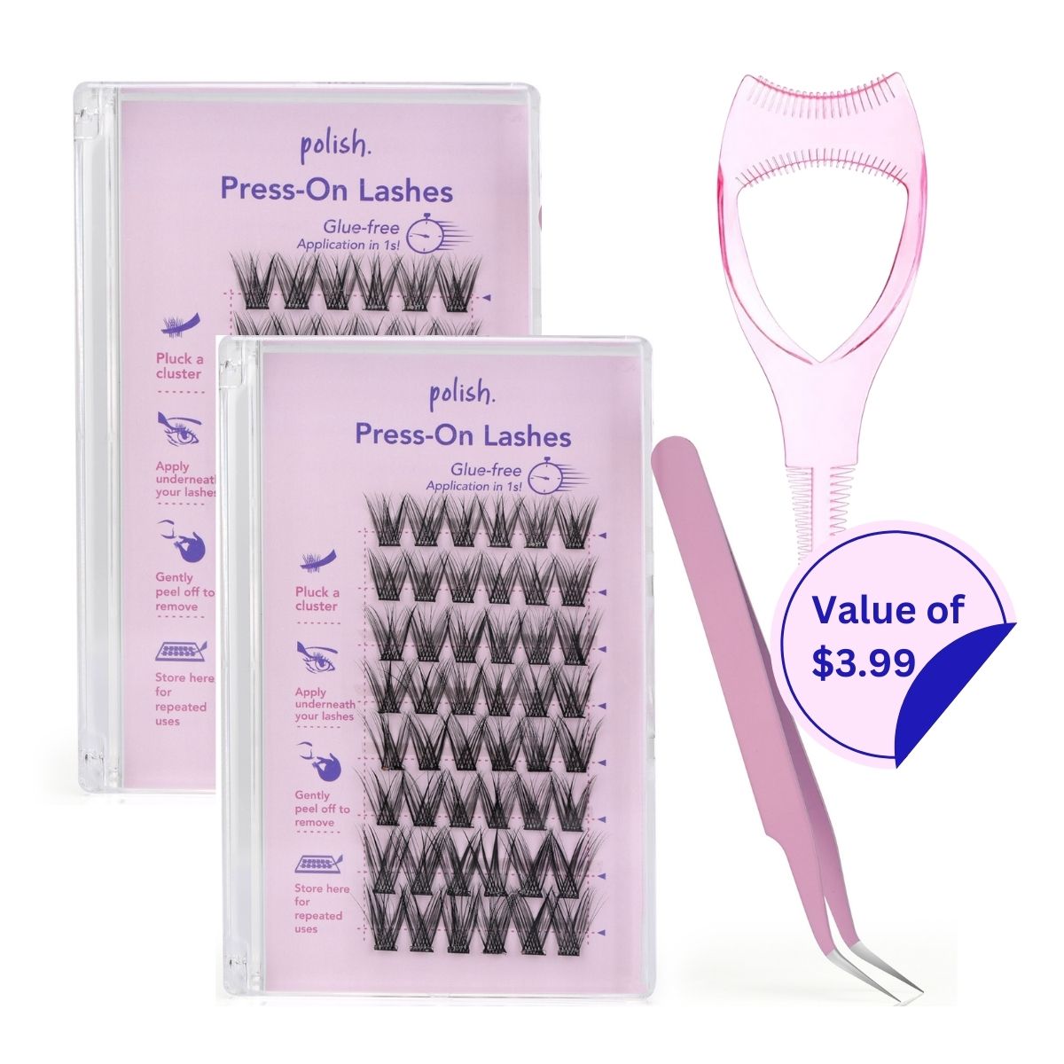 Self-Adhesive Press-On Lashes