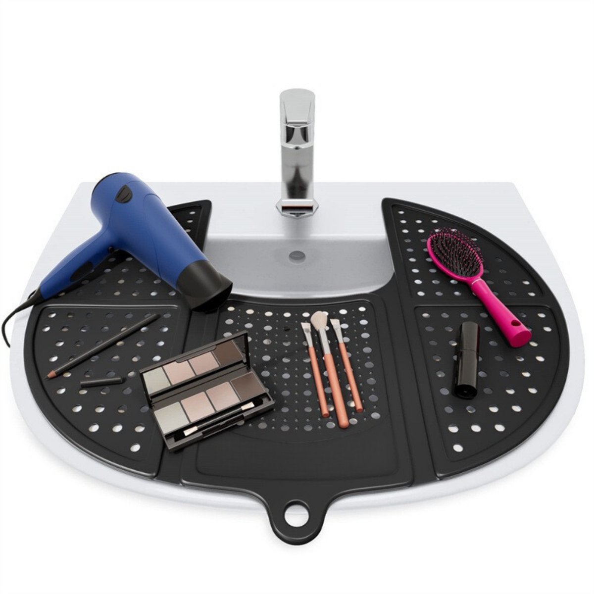 Foldable Beauty Tools Organization Tray