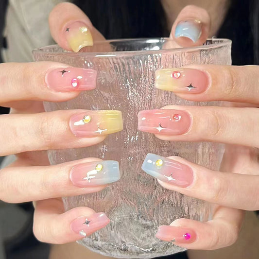 Pinky Sky Press-On Nails