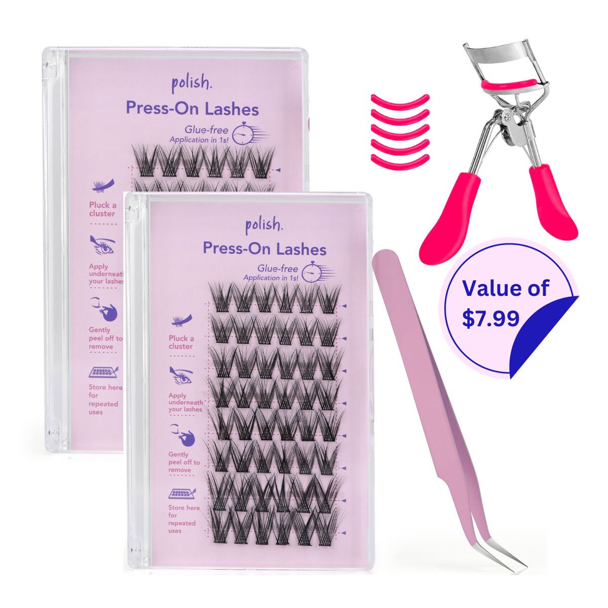 Self-Adhesive Press-On Lashes