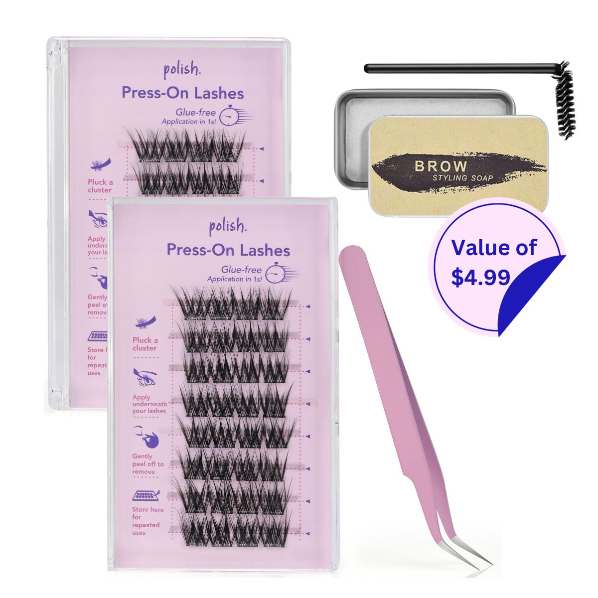 Self-Adhesive Press-On Lashes